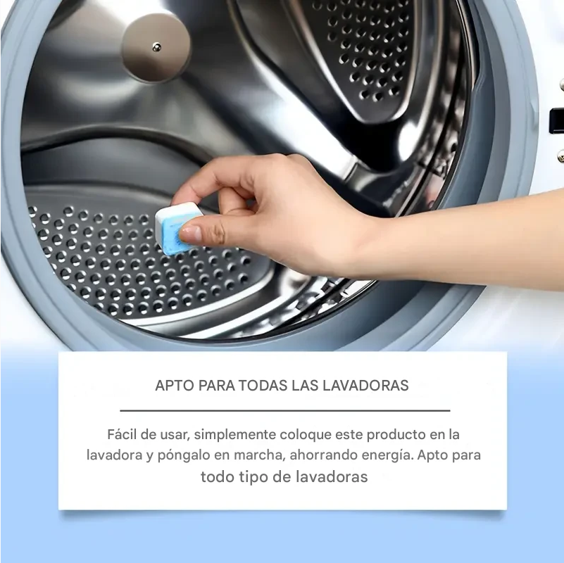 PASTILLA LIMPIEZA LAVADORA X 12 UNDS - ENVIO GRATIS ⚡